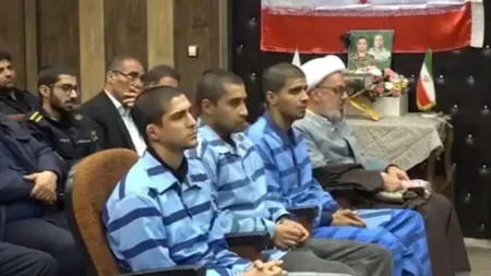 Iran hangs three men, in first executions over January protests