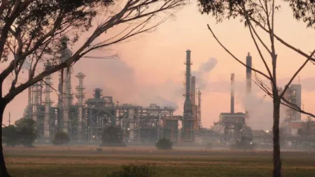 ‘Unprecedented’ fire at Australian oil refinery to impact nation’s petrol supplies