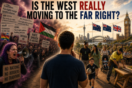 Is the west really moving to the far right?