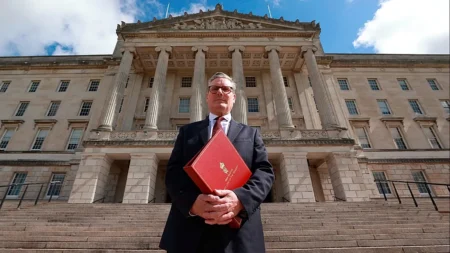 UK PM Keir Starmer says he will stay in office as two ministers quit government
