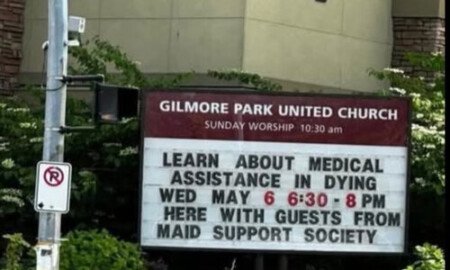 Why a Canadian Church is Promoting Assisted Suicide?