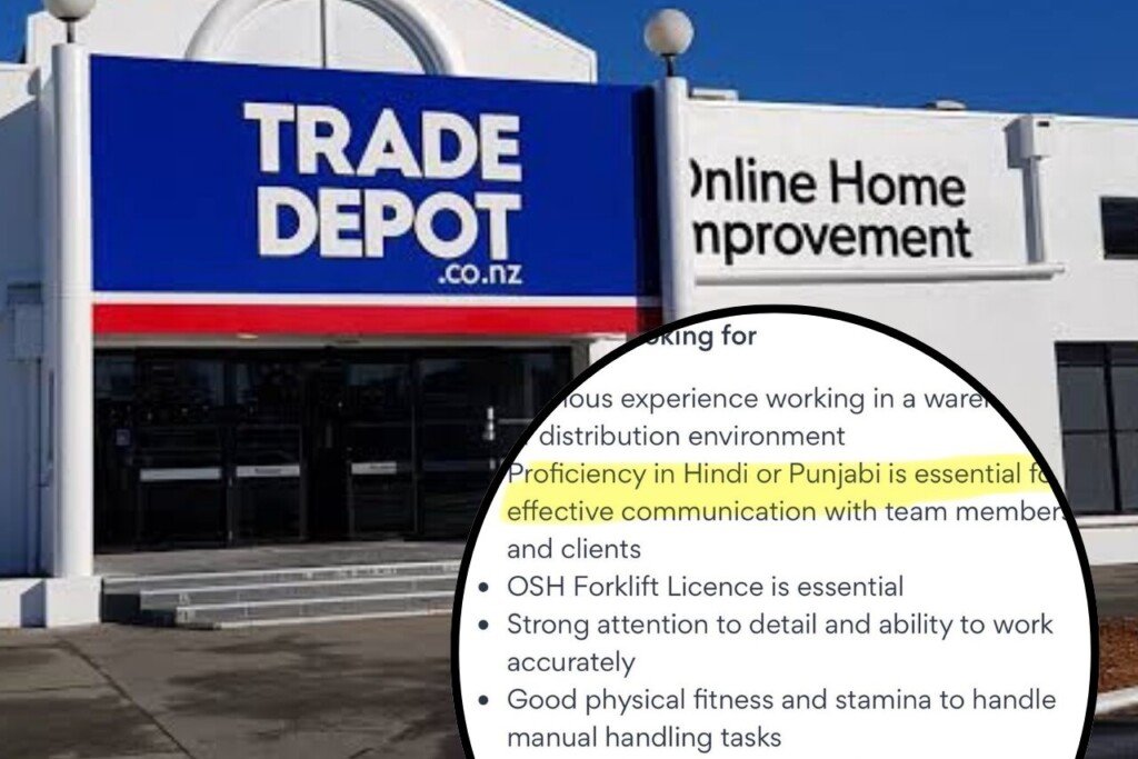 Trade Depot apologises after Hindi or Punjabi requirement in job ad sparks criticism Chris Lynch Media