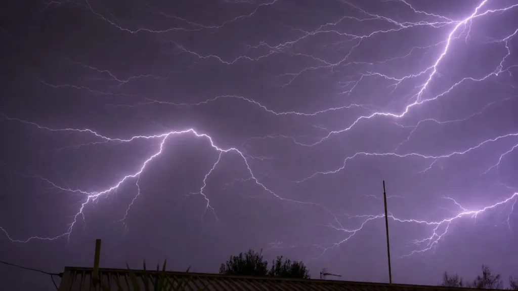 Lightning, Tornado Threats and 100kph Gusts — Friday Just Got Serious- 5pm Update
