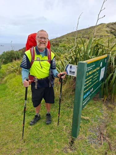 A retired Salvation Army pastor has finished walking the length of New Zealand to raise money for foodbanks and help households struggling with the cost of living.