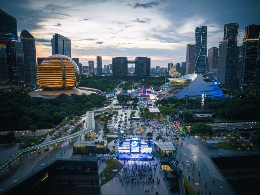 Hangzhou, in eastern China, is one of China's high tech capitals.