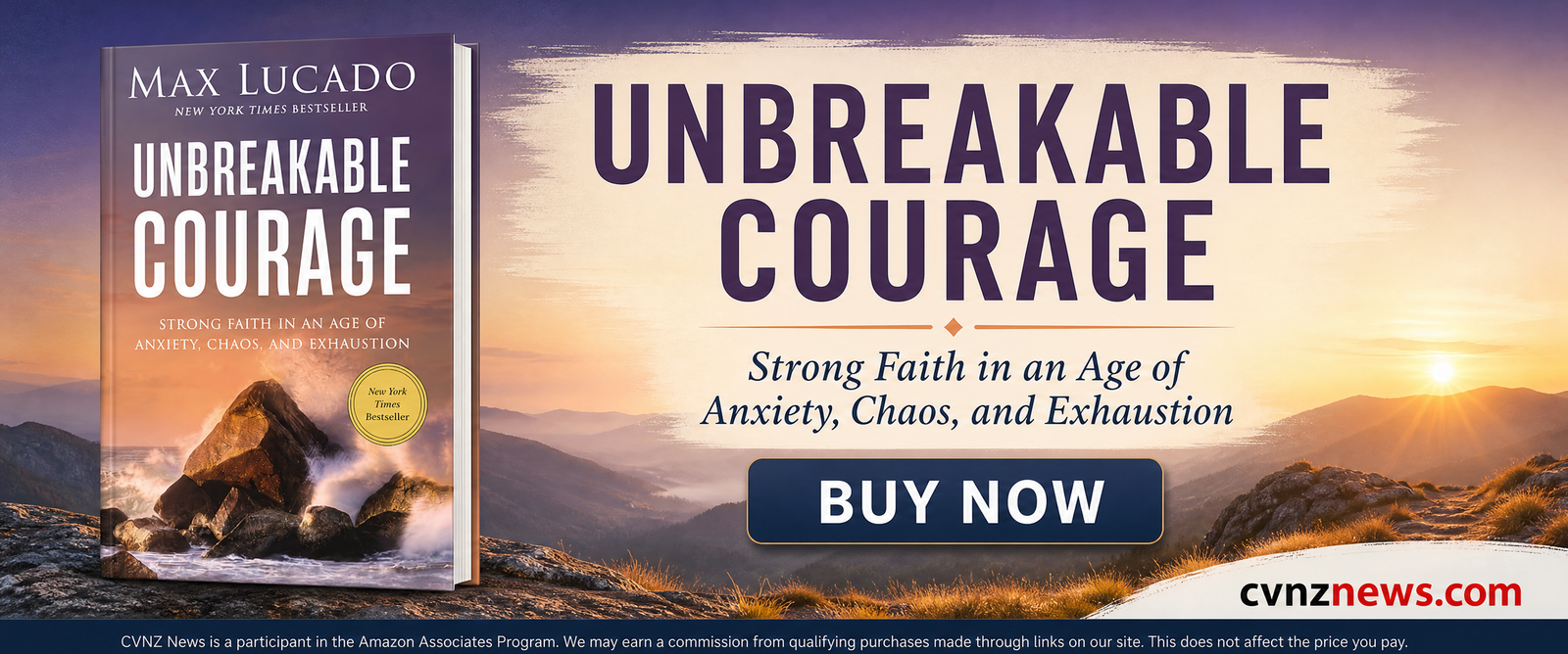 Unbreakable Courage Banner