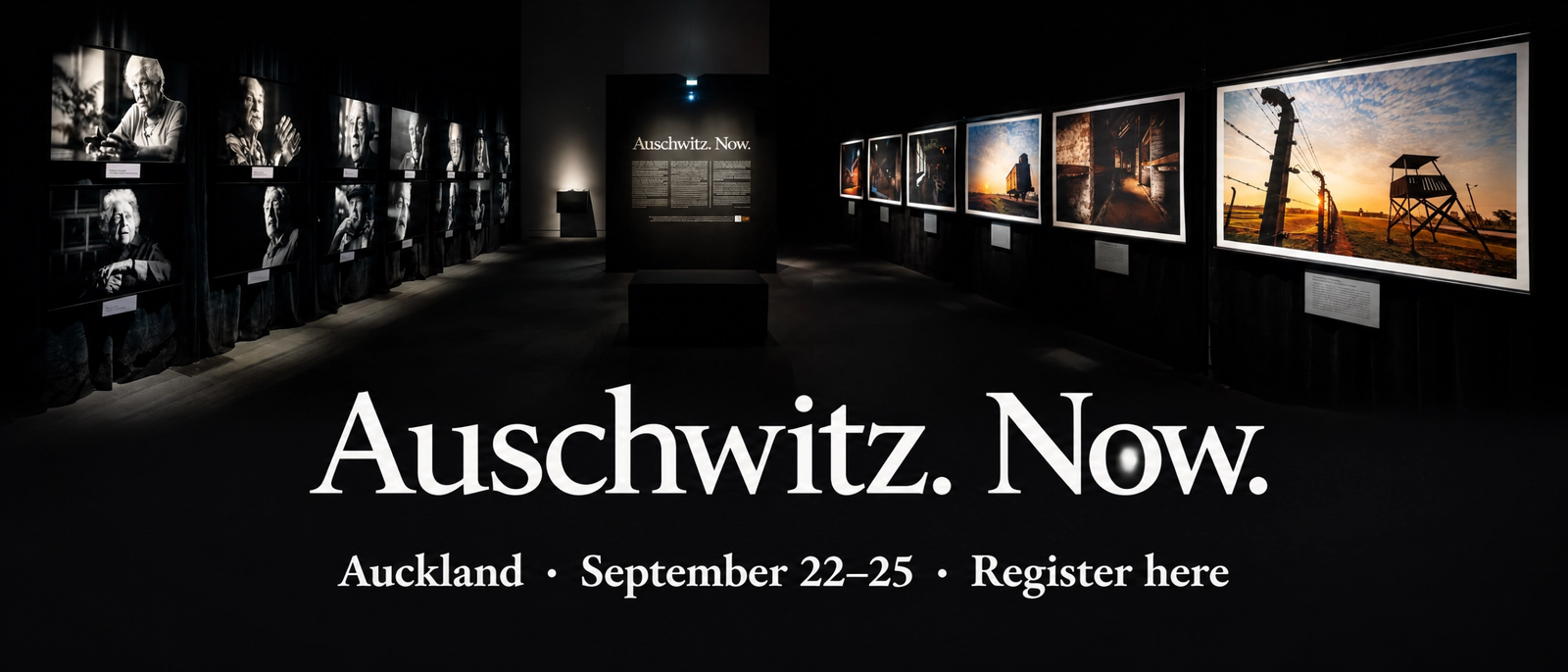 Auschwitz. Now. Exhibition – Holocaust and Antisemitism Foundation Aotearoa New Zealand
