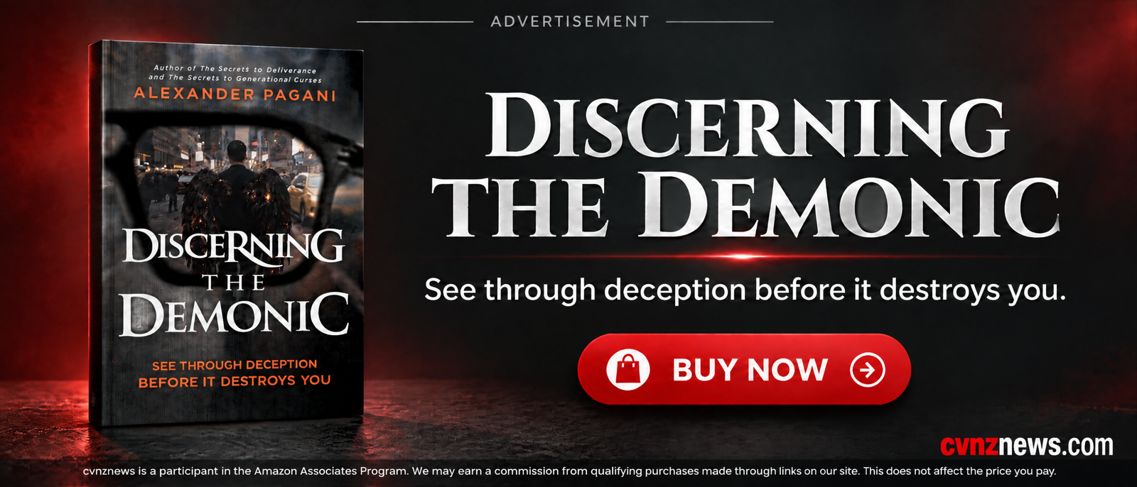 Discerning the Demonic - Book Advertisement